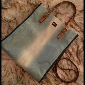 Vintage Denim Ombré Tommy Hilfiger purse